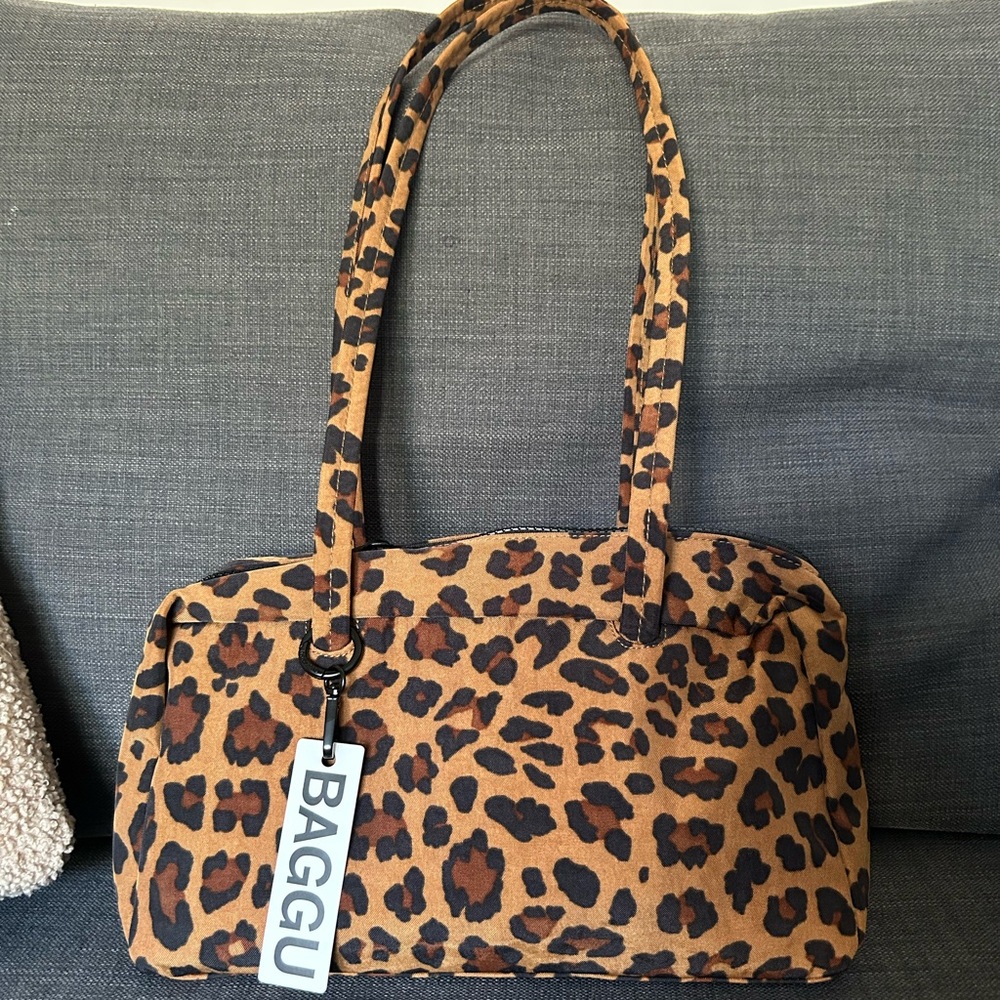Baggu Bowler Small Leopard